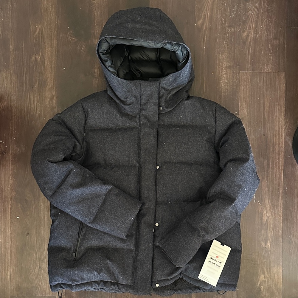 NWT Lululemon Wonder Puff Jacket Wool